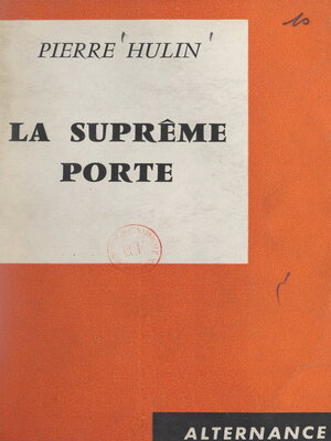 cover image of La suprême porte